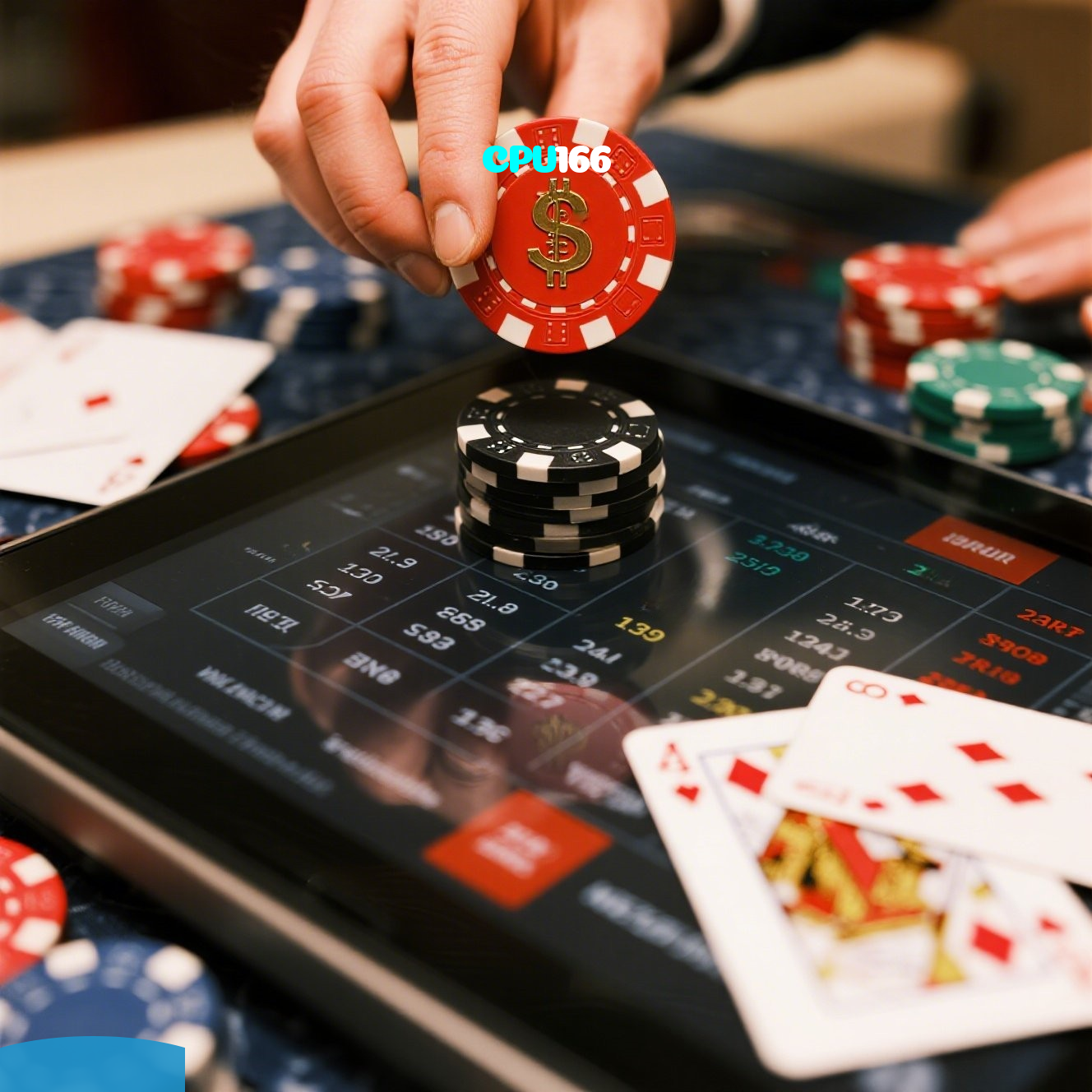 CPU166：Sinta a emoção do poker online! Mostre que você é o mestre das cartas!